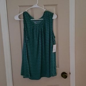 Croft and Barrow sleeveless top